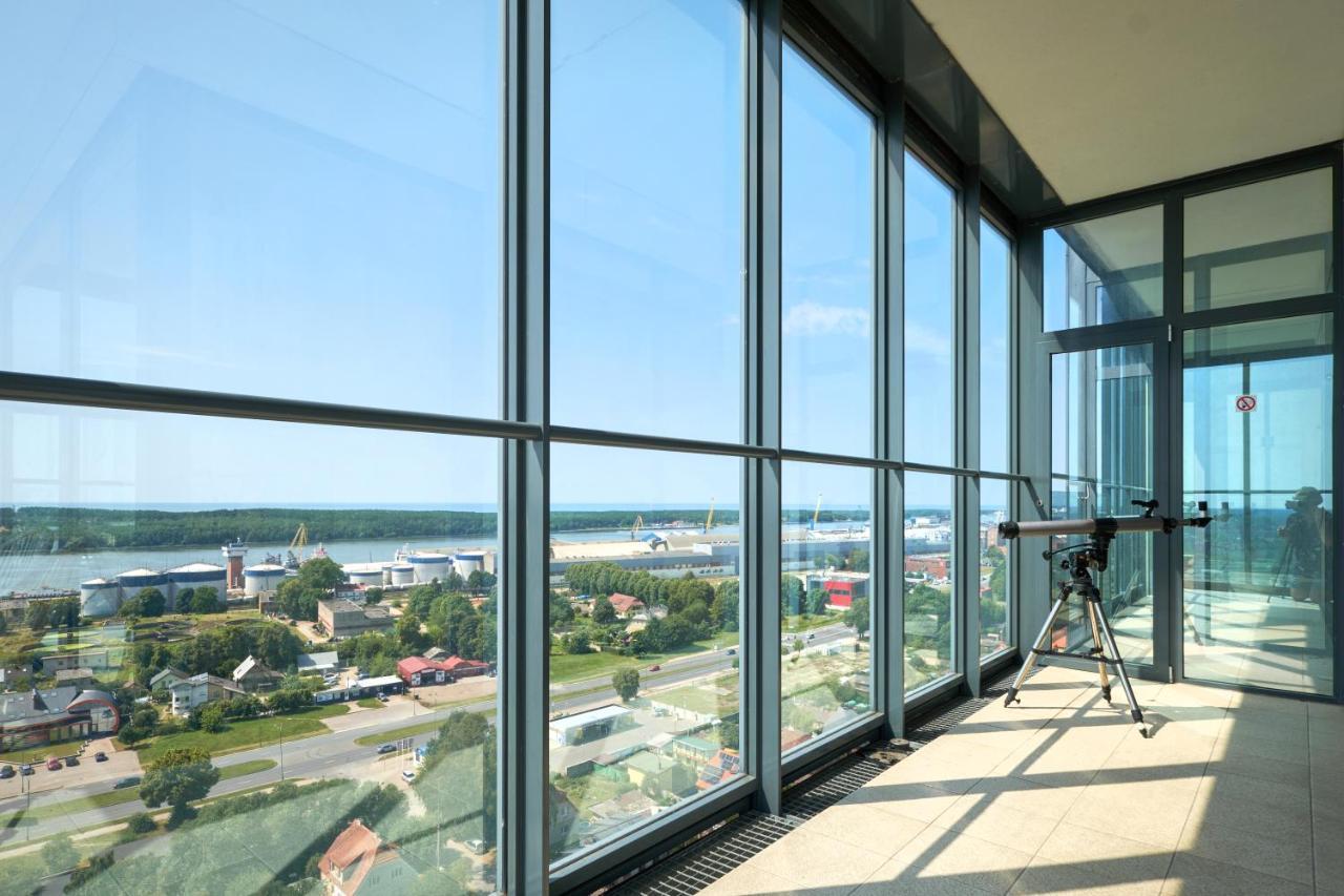 Sea View Apartment On 19Th Floor Klaipėda Exterior foto